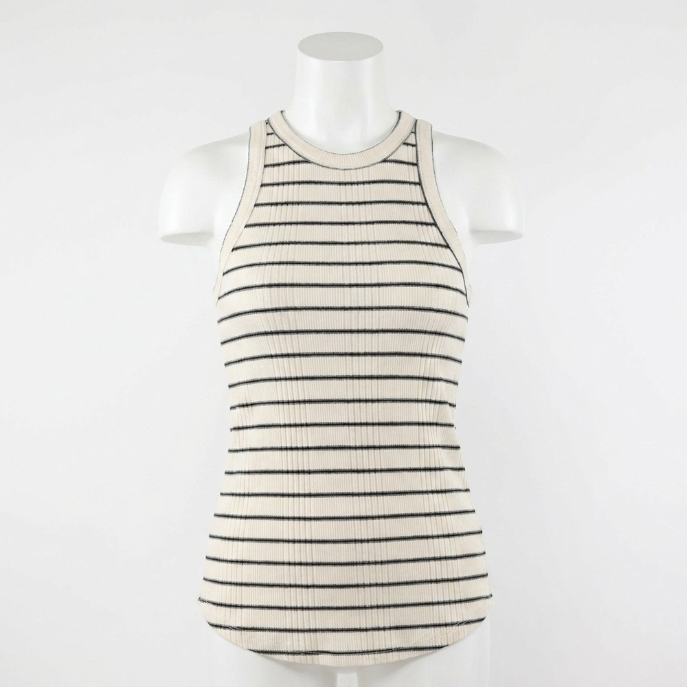NEW AMO vera tank in natural/black